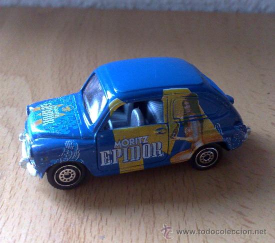 Coches a escala: SEAT 600 MORITZ AZUL ESCALA 1/43 MARCA GUISVAL