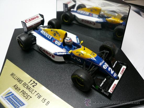 Voitures &agrave; l'&eacute;chelle: VITESSE WILLIANS RENAULT FW 15 B ALAIN PROST