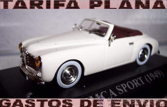 Coches a escala: SIMCA SPORT 1949 ESCALA 1:43 DE ALTAYA EN SU CAJA