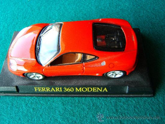 Auto in scala: FERRARI 360 MODENA - COCHE MINIATURA A ESCALA - ESCALA 1: 43 - 1990 ??