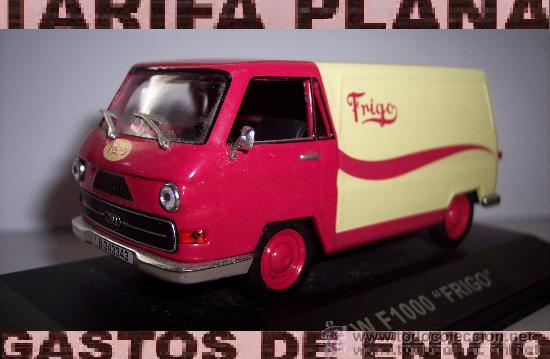 Modellino Die Cast 1/43 Furgone DKW F1000 Frigo - Altaya Ice Cream