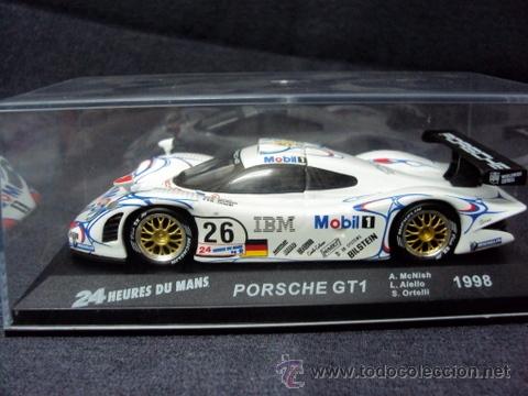 Coches a escala: 24 horas de Le Mans, 1:43, PORSCHE GT1, McNish + Aiello + Ortelli, 1998