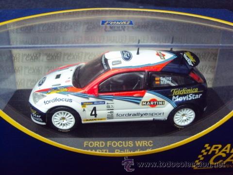 Ford focus wrc rally spain 2002 sainz rally car 1:43