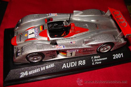 Model Cars: COCHE DE COLECCI&Oacute;N AUDI R8 LEMANS 2001 1:43 1/43