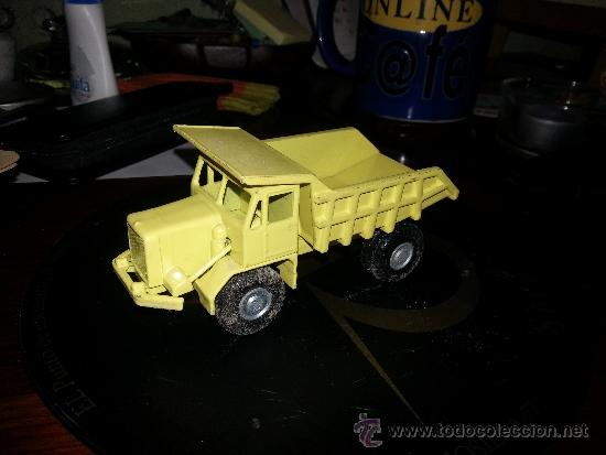 Coches a escala: Cami&oacute;n volquete, marca Joal, perfecto, sin caja. A&ntilde;os 70