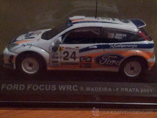 Auto in scala: FORD FOCUS WRC   R. Madeira F. Prata  2001  Altaya  1/43  Nuevo