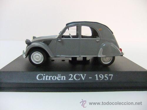 Coches a escala: CITROEN 2CV 1957 IXO-RBA, 1/43, NUEVO