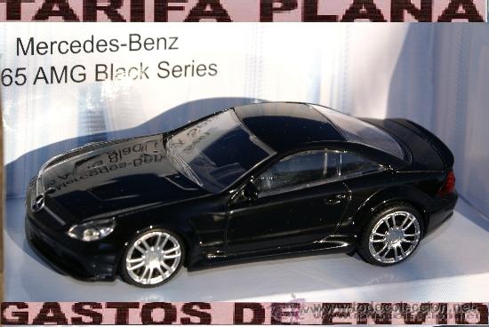 Coches a escala: MERCEDES -BENZ SL65 AMG BLACK SERIES ESCALA 1:43 DE MONDOMOTORS EN SU CAJA