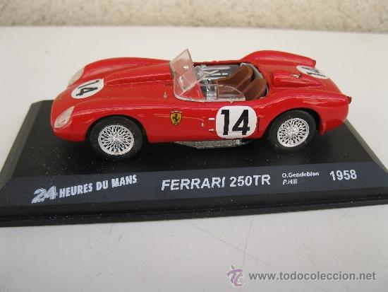 Coches a escala: FERRARI 250TR - 1958 - LEYENDAS DE LAS 24 HORAS DE LE MANS - ALTAYA.
