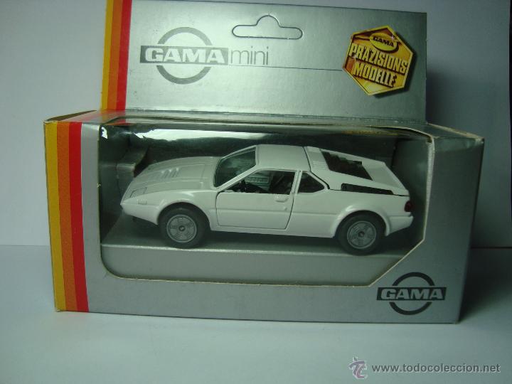 Model Cars: ANTIGUO BMW M1 DE LA MARCA GAMA 1,43 MADE IN GERMANY NUEVO EN SU CAJA