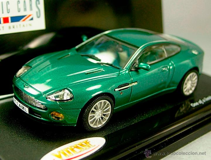 Coches a escala: ASTON MARTIN VANQUISH Verde Racing Metalizado - by VITESSE 1/43 Edici&oacute;n Limitada NUEVO CAJA ORIGINAL