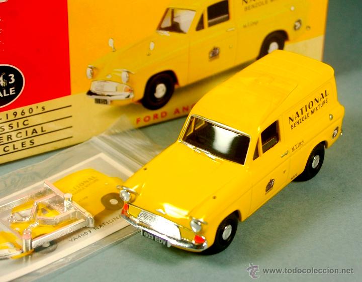 Coches a escala: FORD ANGLIA VAN NATIONAL BENZOLE - VANGUARDS by LLEDO 1/43 VINTAGE - Nuevo en Caja