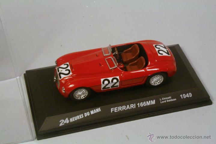 Coches a escala: IXO ALTAYA. Ferrari 166MM #22 Chinetti-Seldson  Le Mans 1949. Nuevo en su caja