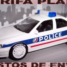 Coches a escala: PEUGEOT 406 POLICE MOFICADAS LAS RUEDAS ESCALA 1:43 DE HONGWELL EN SU CAJA