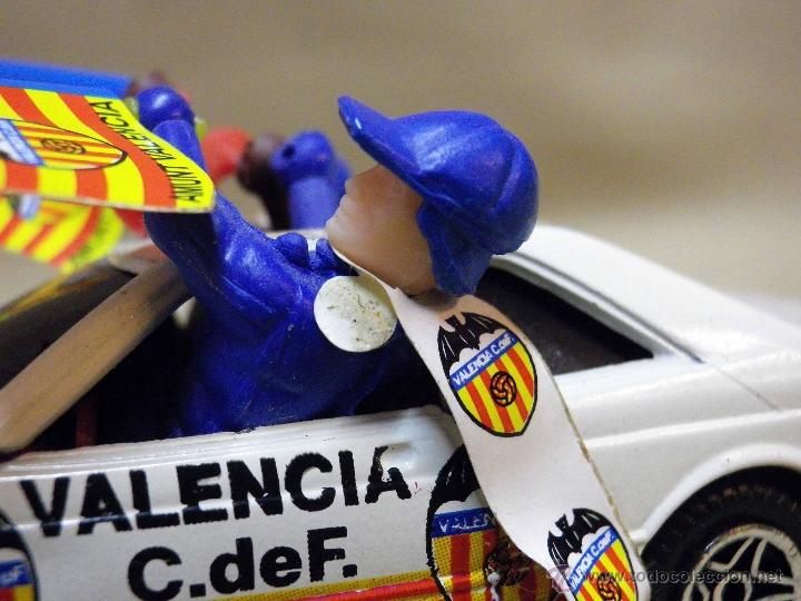 Coches a escala: RARO COCHE METALICO, 1:43, GUISVAL, MERCEDES 500 SEC, VALENCIA C.F., AMUNT VALENCIA