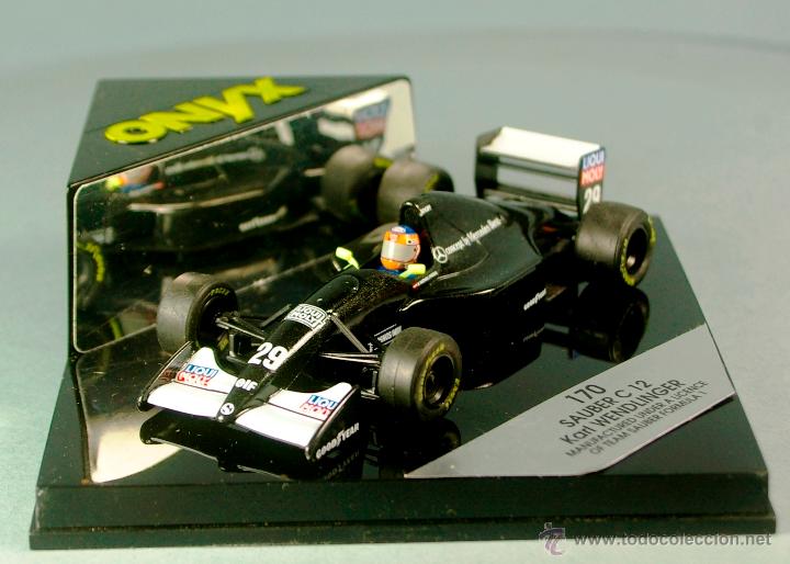 Model Cars: SAUBER C12 F1 Motor Mercedes Benz #29 K. Wendlinger 170 ONYX 1/43 by Vitesse NUEVO/CAJA ORIGINAL