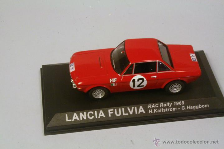 Coches a escala: IXO ALTAYA. Escala 1/43. Lancia Fulvia  #8 RAC Rally 1969  Kallstrom-Haggbom