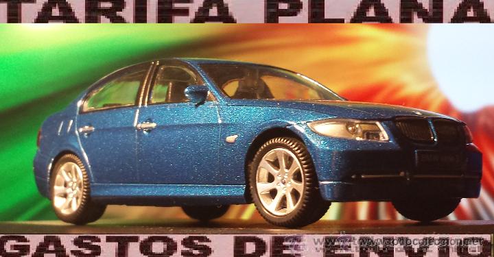 Voitures &agrave; l'&eacute;chelle: BMW SERIE 3 E90 azul ESCALA 1:43 DE MONDOMOTORS EN CAJA NO ORIGINAL