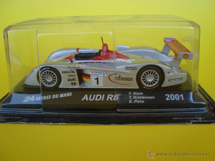 Coches a escala: AUDI R8 24 HORAS DE LE MANS DE IXO ALTAYA 1,43 NUEVO EN SU CAJA