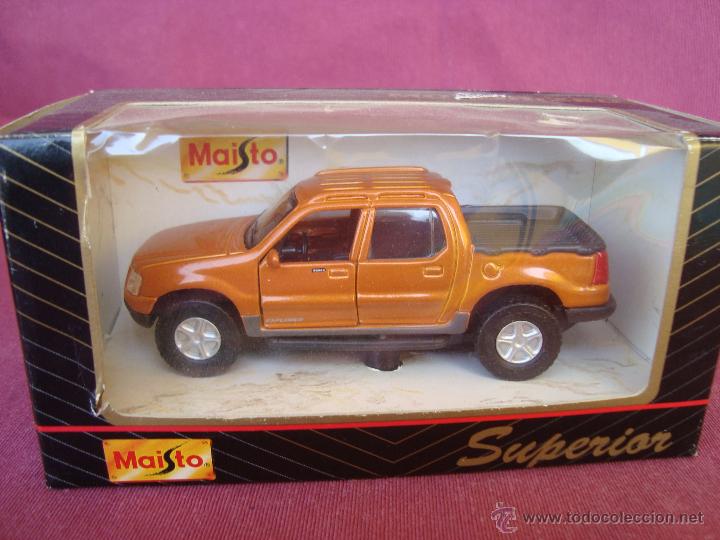 Coches a escala: FORD SPORT TRAC RANCHERA DE MAISTO SUPERIOR NUEVO EN SU CAJA