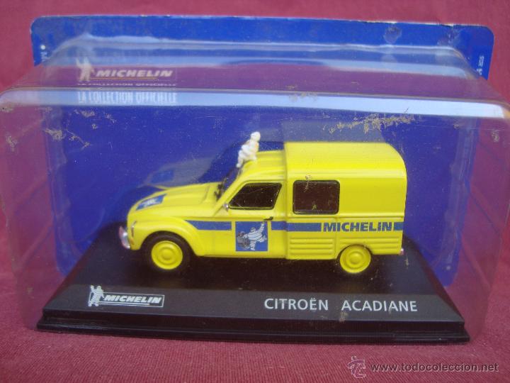 Coches a escala: CITROEN DYANE 400 ACADIANE MICHELIN DE IXO ALTAYA SALVAT 1,43 NUEVO EN SU CAJA