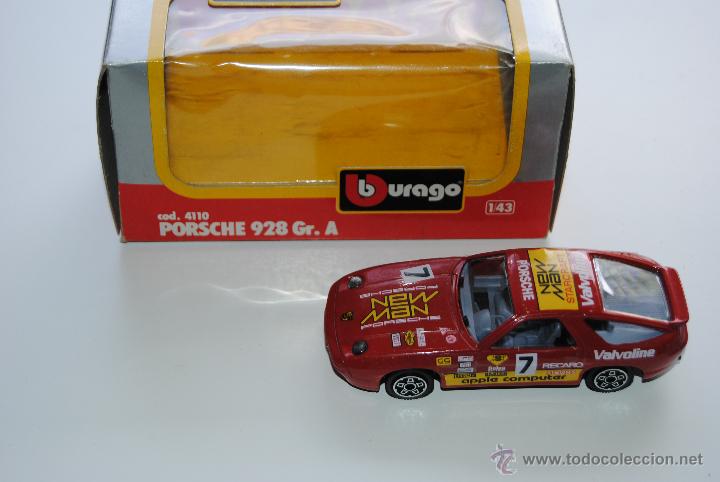 Coches a escala: PORSCHE 928 GR A BURAGO COD.4110 - Foto 2