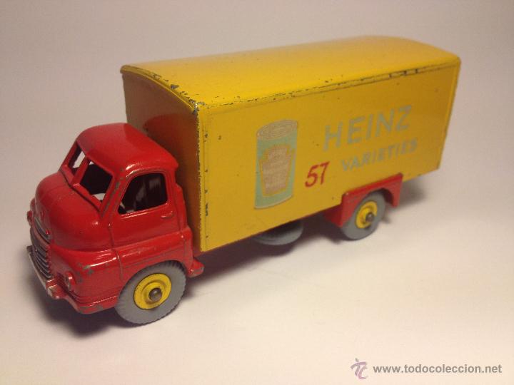Coches a escala: DINKY SUPERTOYS N&ordm; 923 BIG BEDFORD HEINZ Esc. 1/43 del a&ntilde;o 1955. Muy bueno