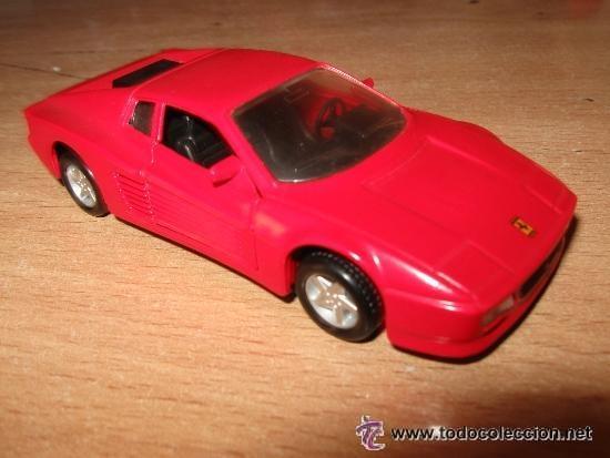Coches a escala: JUGUETES COCHES MINIATURAS - COCHE A ESCALA 1:39 MAISTO FERRARI 512 TESTAROSA