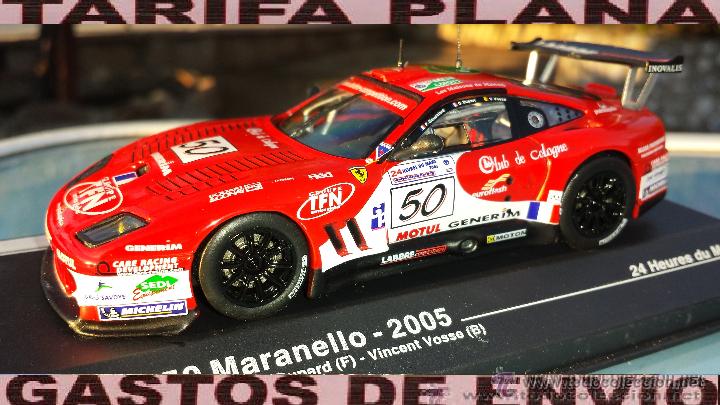Coches a escala: FERRARI 550 MARANELLO 24 HORAS DE LEMANS 2005 ESCALA 1:43 ALTAYA EN CAJA