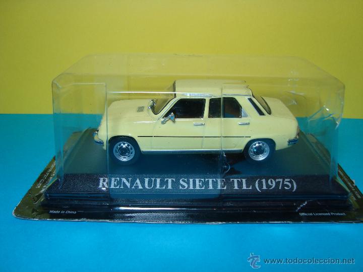 Voitures &agrave; l'&eacute;chelle: RENAULT 7 SIETE AMARILLO DE IXO ALTAYA SALVAT HOBBIES 1,43 NUEVO EN SU CAJA