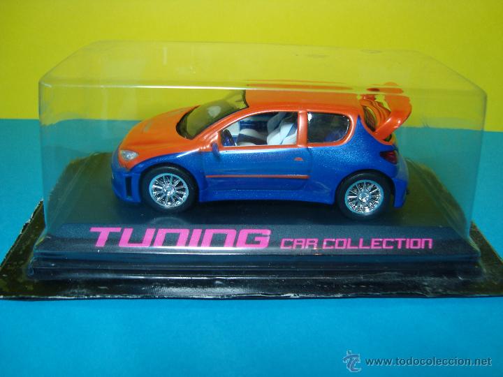 Coches a escala: PEUGEOT 206 TUNIG DE IXO ALTAYA 1,43 NUEVO EN SU CAJA