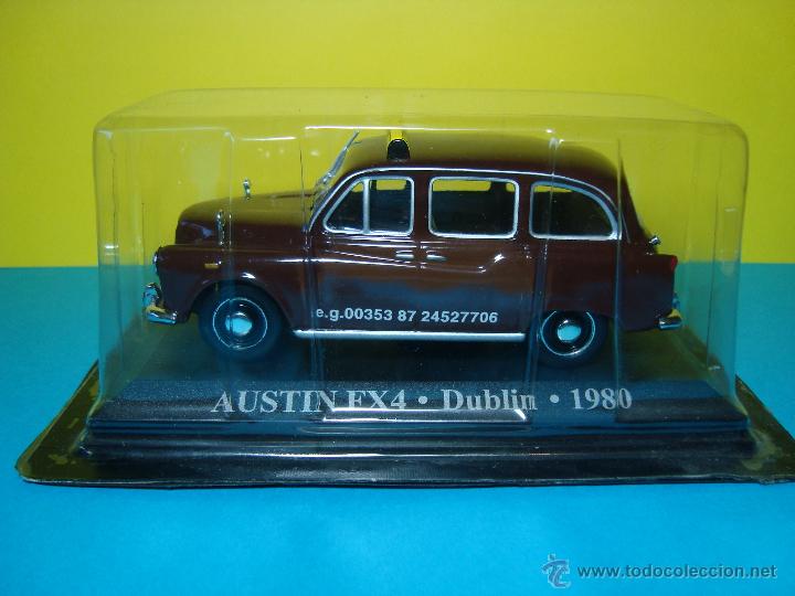 Carros em escala: AUSTIN FX4 TAXI DE DUBLIN DE IXO ALTAYA 1,43 NUEVO EN SU CAJA