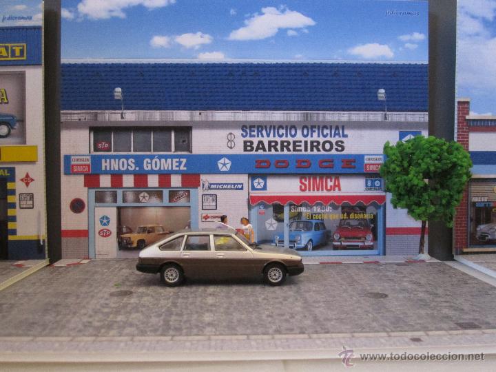 Model Cars: Diorama Talller SIMCA 1/43 (M&oacute;dulo En Calle, precios m&aacute;s bajos) NOVEDAD!!