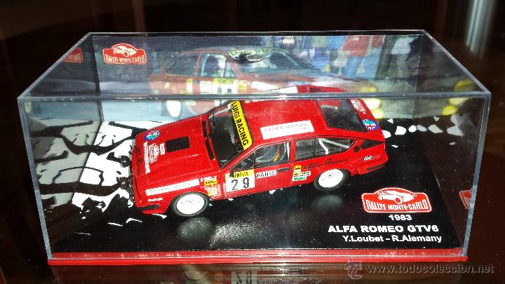 loubet Die cast 1/43 model car alfa romeo gtv6 1983 Monte Carlo Rally Y 