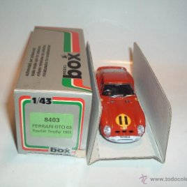 MODEL BOX, 1/43, FERRARI GTO 63, TOURIST TROPHY 1963, REF. 8403