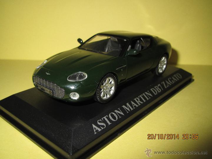 Coches a escala: Descatalogado ** ASTON MARTIN DB7 ZAGATO ** en Escala 1/43 de IXO para Altaya DREAM CARS - A&ntilde;o 1991