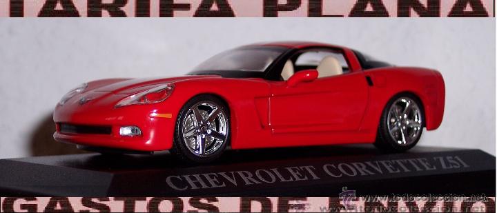 Coches a escala: CHEVEROLET CORVETTE Z51 ESCALA 1:43 DE ALTAYA EN CAJA