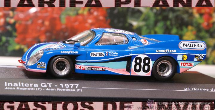 Coches a escala: INALTERA GT 24 HORAS DE LEMANS 1977 J.RAGNOTTI - J.RONDEAU ESCALA 1:43 DE ALTAYA EN CAJA
