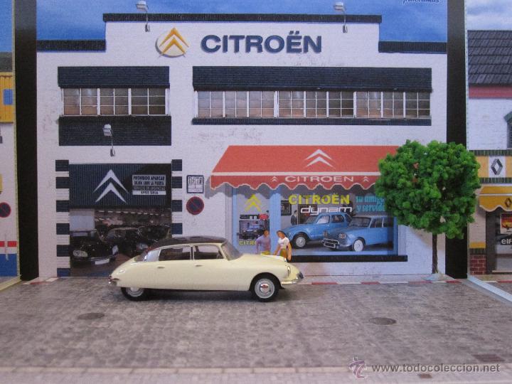 Coches a escala: Diorama 1/43 Concesionario Citroen 1 (M&oacute;dulo En Calle, precios m&aacute;s bajos) NOVEDAD!!