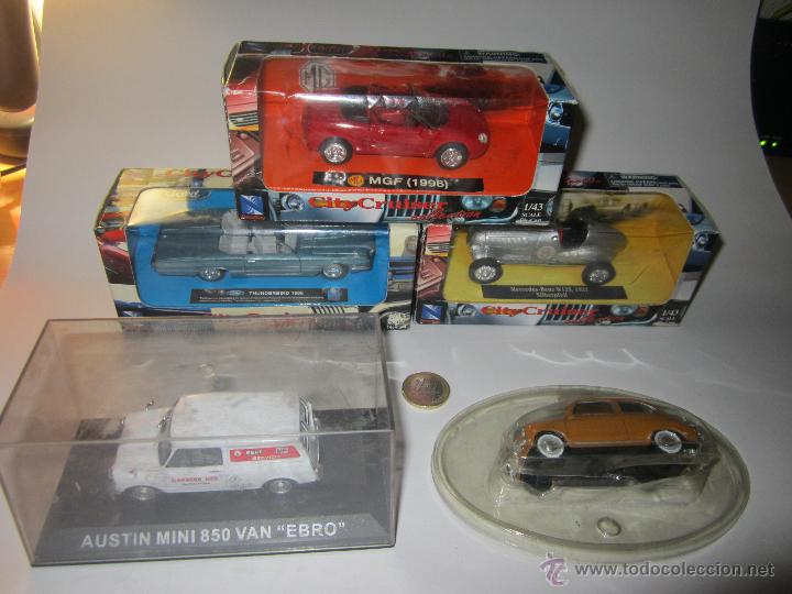 Voitures &agrave; l'&eacute;chelle: lote de coches escala 1/43
