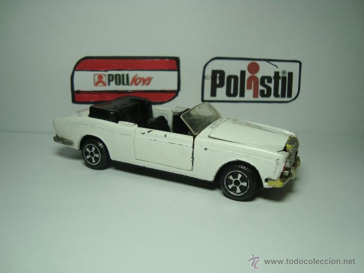 Auto in scala: ROLLS ROYCE SILVER SHADOW CORNICHE DE POLITOYS POLISTIL.ESCALA 1,43.A&Ntilde;OS 70