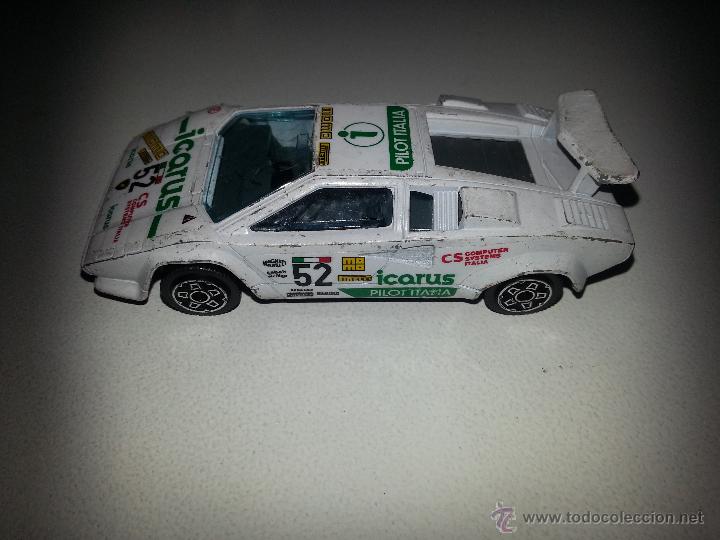Coches a escala: BURAGO LAMBORGHINI COUNTACH 5000 S ESCALA 1/43 MADE IN ITALY A&Ntilde;OS 80