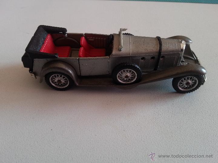 Coches a escala: SOLIDO : MERCEDES SS 1928  REFERENCIA 132  11/63 ESCALA 1/43 MADE IN FRANCE A&Ntilde;OS 70