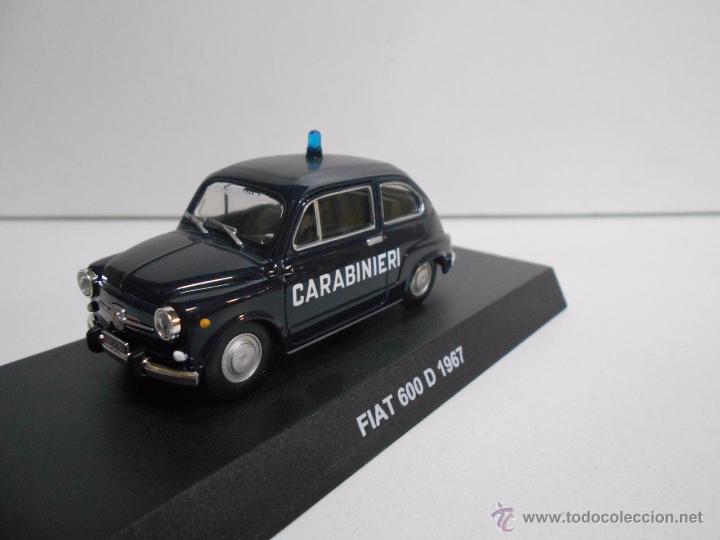 1967 Carabinieri " Scale 1/43 Carabinieri Die Cast " Fiat 600 D 