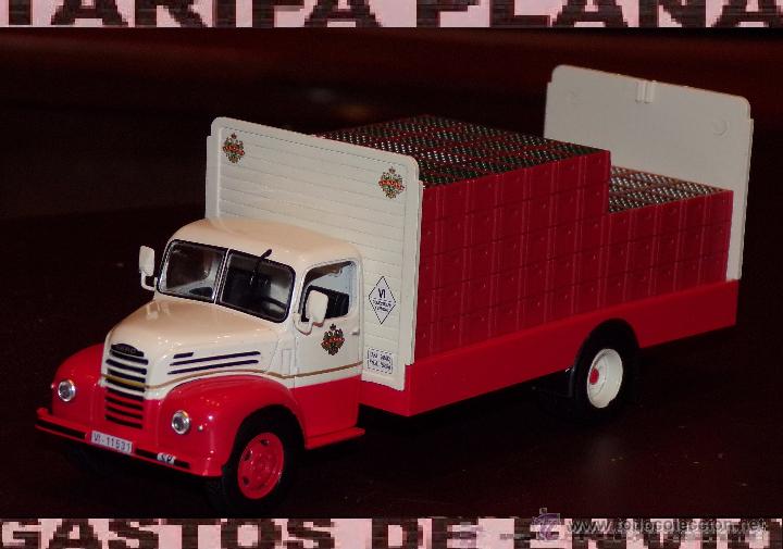 Coches a escala: Camion EBRO CERVEZA AGUILA escala 1: 43 de altaya en caja - Foto 1 - 52166001