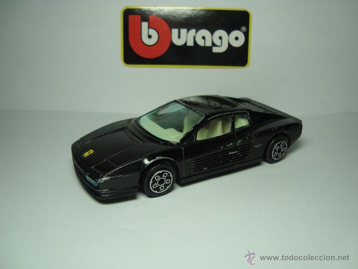Coches a escala: FERRARI 512 TESTAROSSA DE BBURAGO BURAGO 1,43