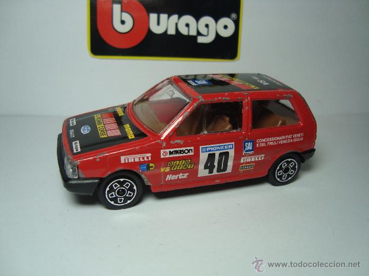 Coches a escala: FIAT UNO DE BURAGO BBURAGO 1,43