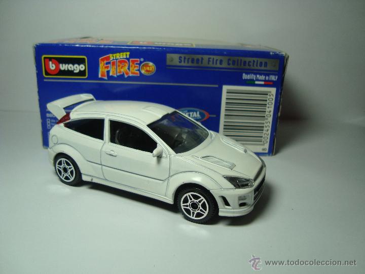 Coches a escala: FORD FOCUS RALLY DE BBURAGO BURAGO 1,43 NUEVO EN SU CAJA