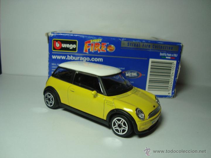 Miniatures montées - Mini Cooper S Orange 1/43 Burago - Cdiscount