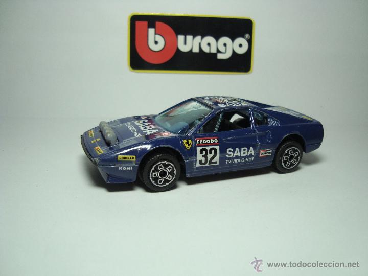 Coches a escala: FERRARI 308 GTB DE BURAGO BBURAGO 1,43.1&ordf; SERIE